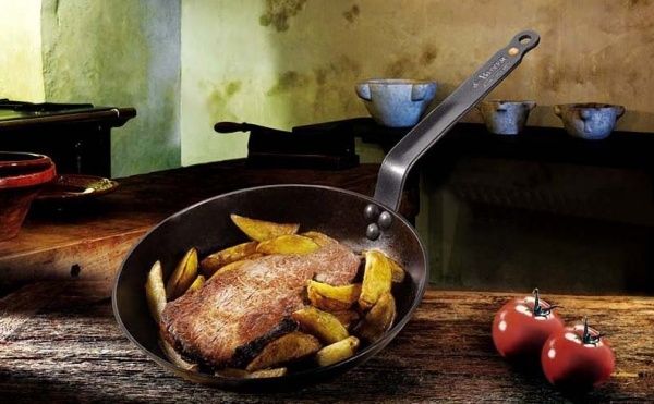 Сковорода-гриль 26 см Carbone Plus 21410316 de Buyer