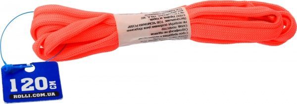 Шнурок  плоский 120 см 120 см рожевий