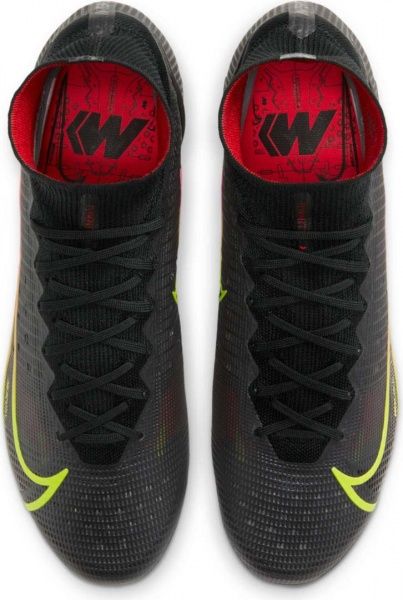 Бутсы Nike SUPERFLY 8 ELITE FG CV0958-090 р. US 7 черный