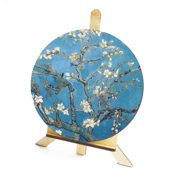 Пазл деревянный Цветущий миндаль 300х300 мм ZABAVA 