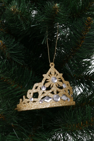 Подвеска пластиковая P.&C. Creative Корона 10 см в ассортименте F21520531/533