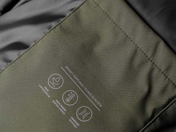 Пуховик 4F D4Z21-KUDP203-43S р.XL хакі