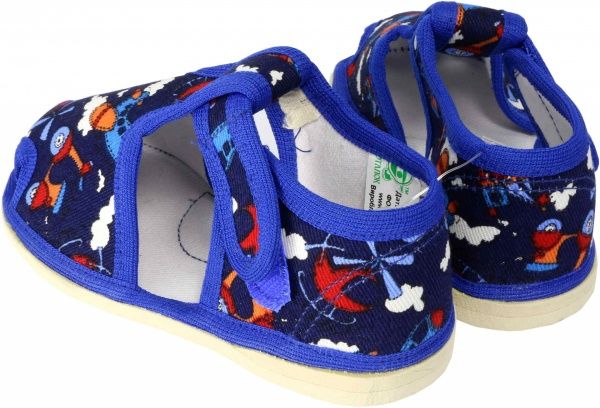 Тапочки для мальчиков Экотапок Сандалик новый темно-синие 1085 р.24