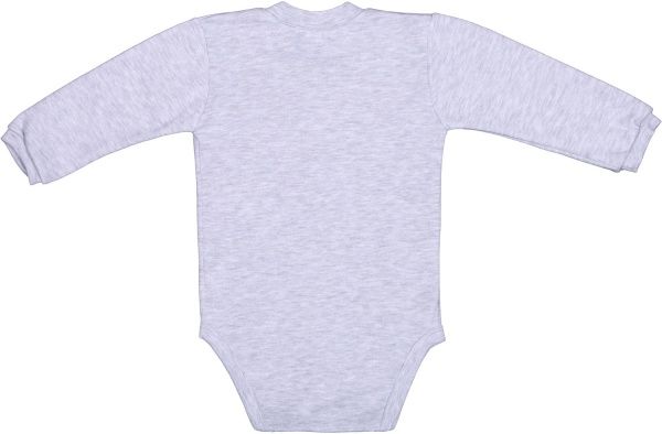 Боді дитяче унісекс Baby Veres Little raccon р.80 сірий 