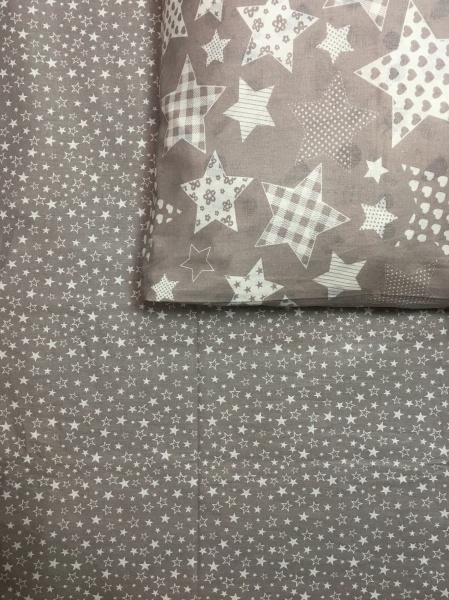 Комплект постільної білизни Зіркові війни 1,5 бежево-сірий UP! (Underprice) 