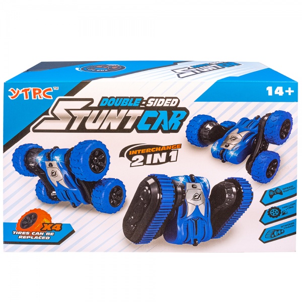 Игрушка Zhorya Машинка-перевертыш на д/у YT6601