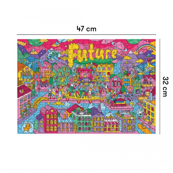 Пазл Город будущего 500 элементов orner-1478