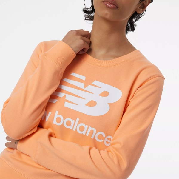 Свитшот New Balance WT03551PGZ р. XL оранжевый