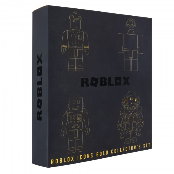 Фігурка колекційна Roblox Jazwares Four Figure Pack Icons – 15th Anniversary Gold Collector's Set ROB0527 