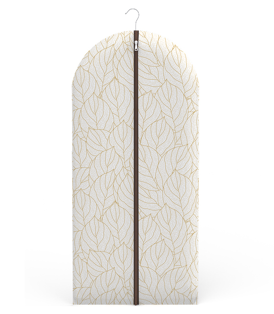 Чехол для одежды Vivendi 135x60 см бежевый с коричневым