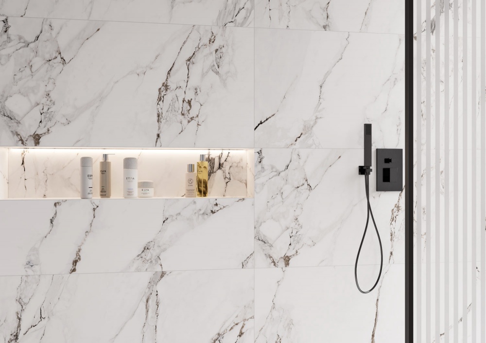 Плитка Cersanit Cameron white satin rect 59,8x119,8 см