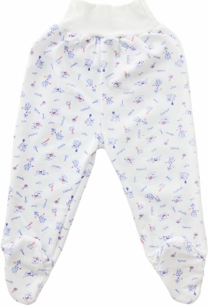 Повзунки Моя планета П 101 р.62 білий із малюнком 