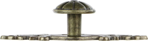 Меблева ручка d25 мм антична латунь REI 3307