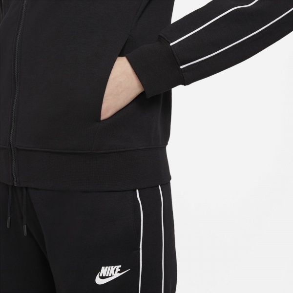Джемпер Nike W NSW FZ HOODIE MLNM FLC CZ8338-010 р. XS чорний