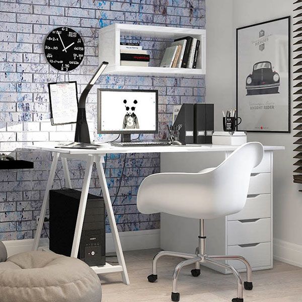 Настольная лампа офисная Intelite WT Sound 9 Вт черный DL7-9W-BL 