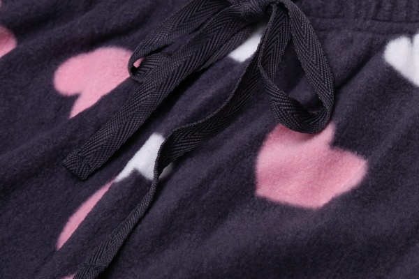 Костюм домашний женский La Nuit Home White hearts р. M фиолетовый 