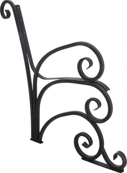 Декоративный элемент Лавка кованная 8011