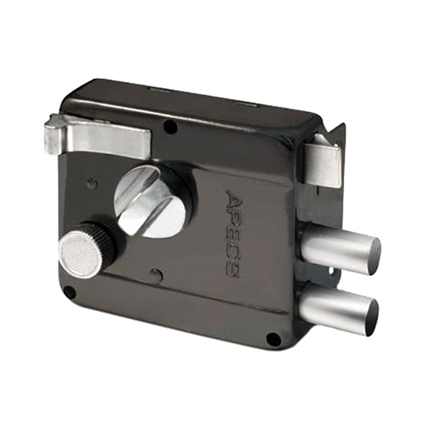 Дверний замок вхідний Apecs 9331-C-BN темно-сірий