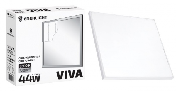 Светильник потолочный Enerlight 44 Вт белый 6500 К VIVA44SMD90C 