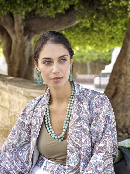 Халат-кімоно Grandfoulard Noto VG1 р. S-M різнокольоровий