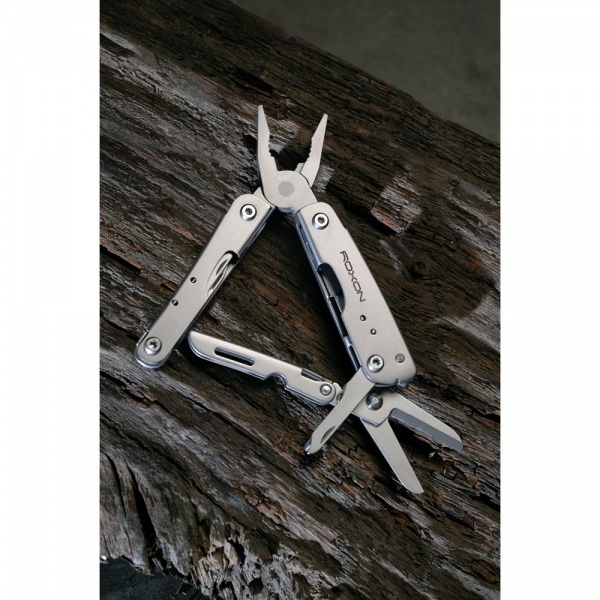 Мультитул Roxon мини M2 с переменными битами, серый 