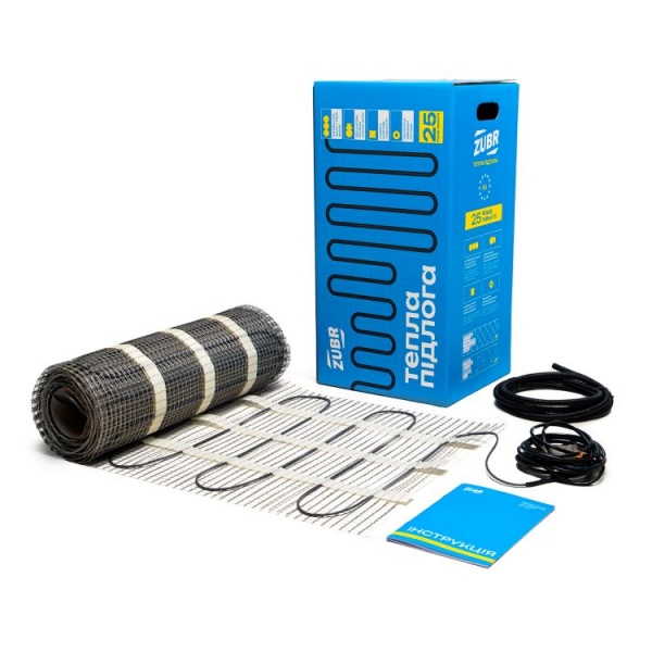 Нагрівальний мат ZUBR DC Mat 160 / 4 кв.м