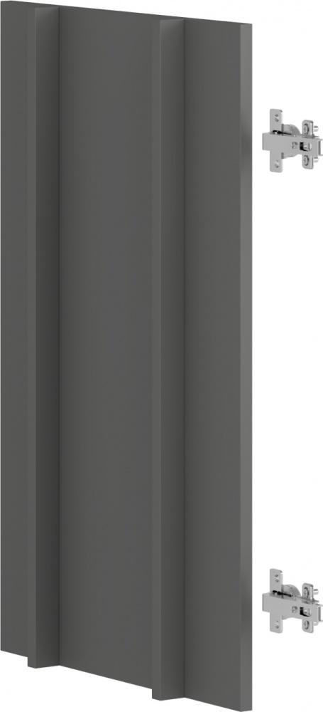 Щит для угла Грейд для угла /Оптимум 450x720x48 мм серый графит