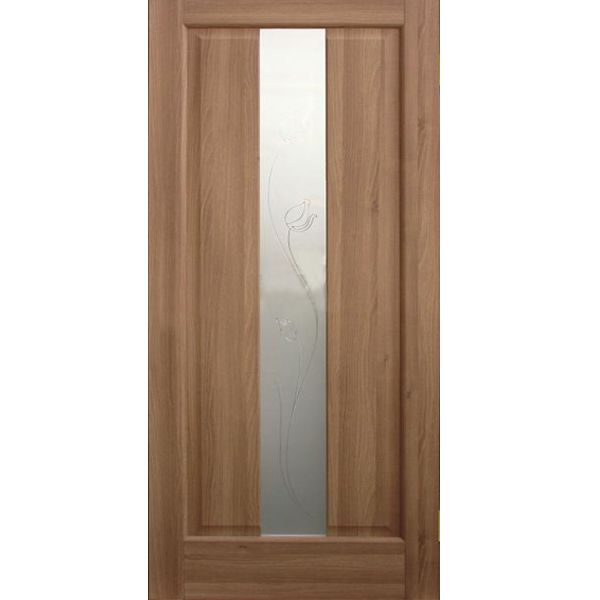 Дверное полотно ОМиС Тиффани ВС + КМ 800 мм дуб золотой
