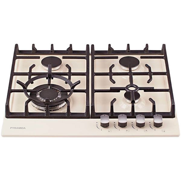 Варочная поверхность газовая Pyramida PFE 643 ivory Luxe
