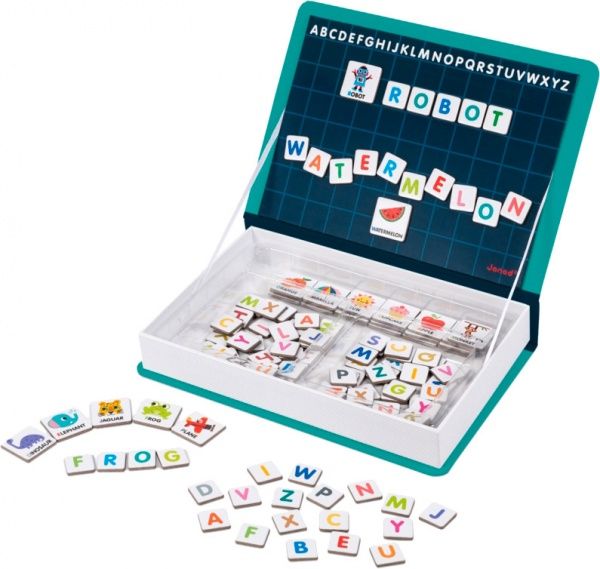 Игра настольная Janod Magneti'book Английский алфавит J02712