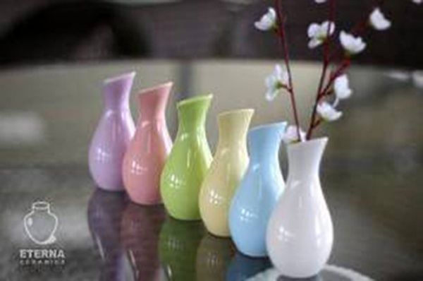 Ваза 9х20 см CN 101-20 W Eterna