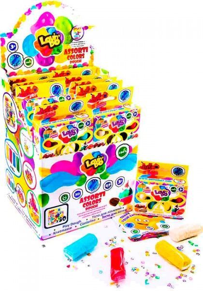 Тісто для ліплення Асорті 4 кольори 41027