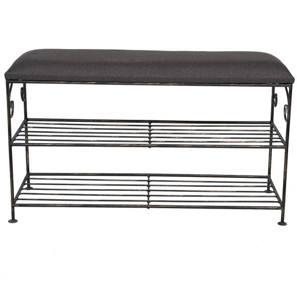 Пуф Метал Арт Максі чорний 