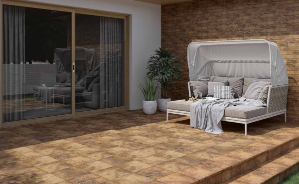 Клинкерная плитка ARTEON OCHRA ELEWACJA 24,5X6,6 (0,74) Ceramika Paradyz