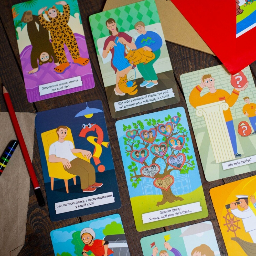 Гра настільна Ранок Психологічна гра. Давай поговоримо! 517114