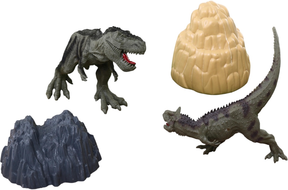 Ігровий набір PIXIE яйце динозаври 50 шт. 24х33 см пластик YX-DT02-1