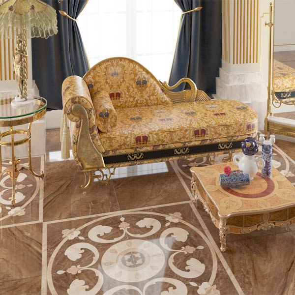 Плитка Golden Tile Louvre Мікс 26Б870 400х400 мм