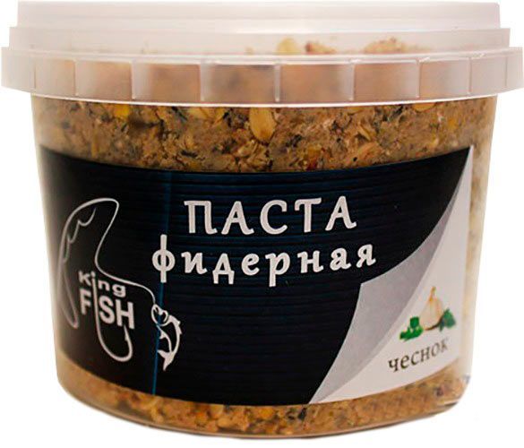Паста King Fish фидерная 400 г чеснок