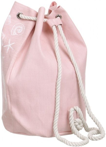 Рюкзак пляжный Summer holidays розовый с рисунком 