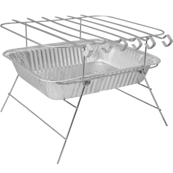 Комплект Forester Мангал зі змінним лотками для вугілля BQ-L3