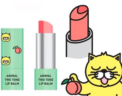 Бальзам для губ Skin79 Animal Two-Tone Lip Balm Peach Cat 3,8 г