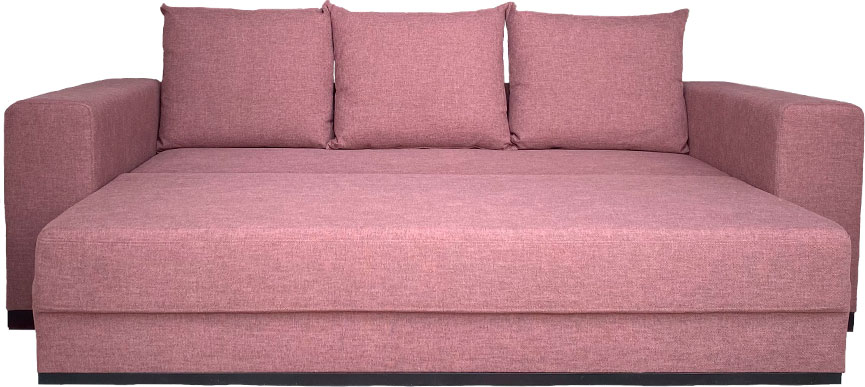Диван прямий Веко мебель Оскар малиновий 2500x1060x950 мм