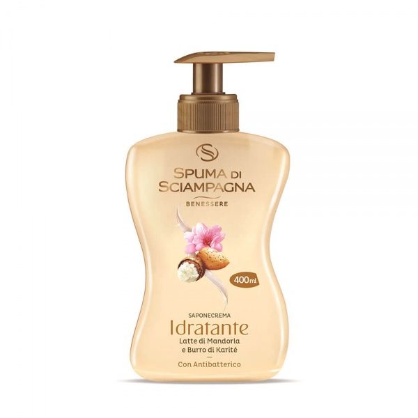 Антибактеріальне рідке мило Spuma di Sciampagna Мигдаль 400 мл