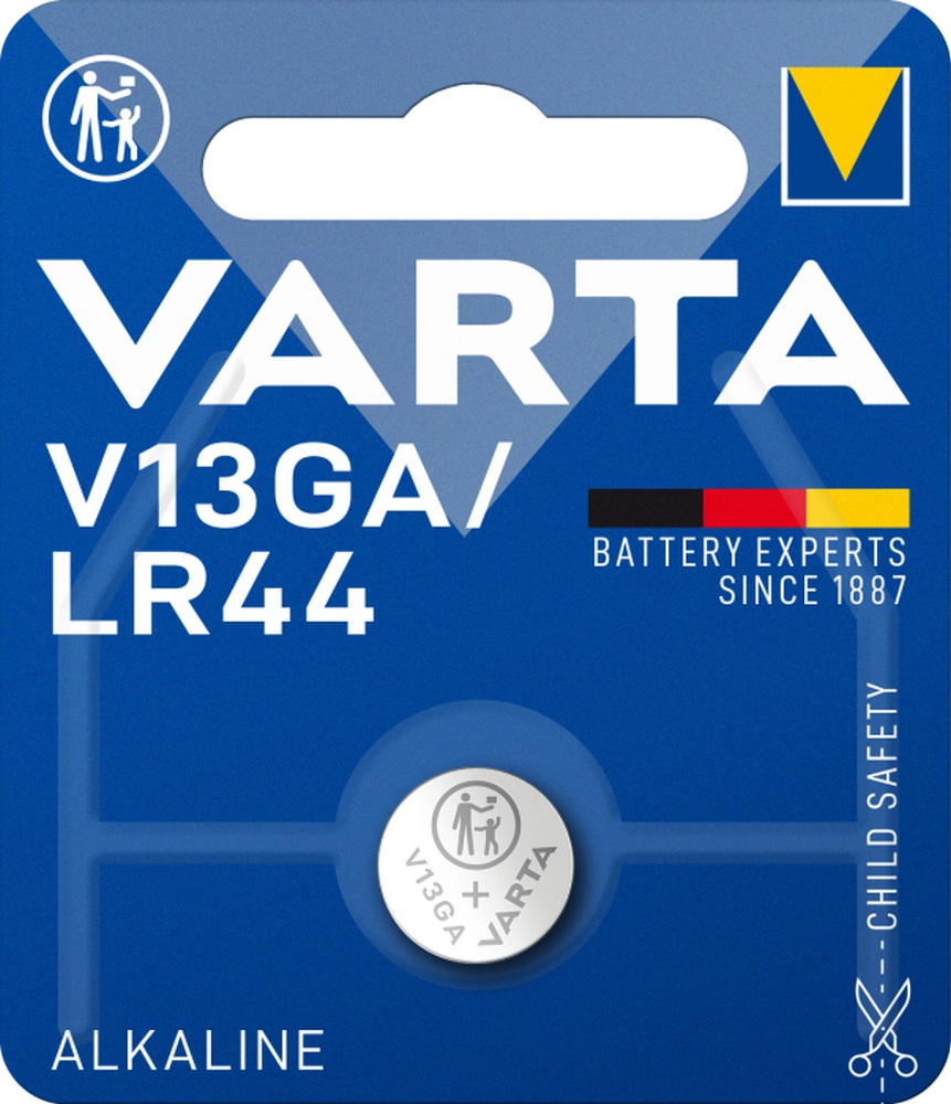 Батарейка Varta V13GA / LR44 1 шт. (04276101401) 