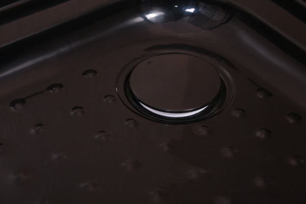 Душевая кабина EGO WAVE BLACK 900х900х1950 мм