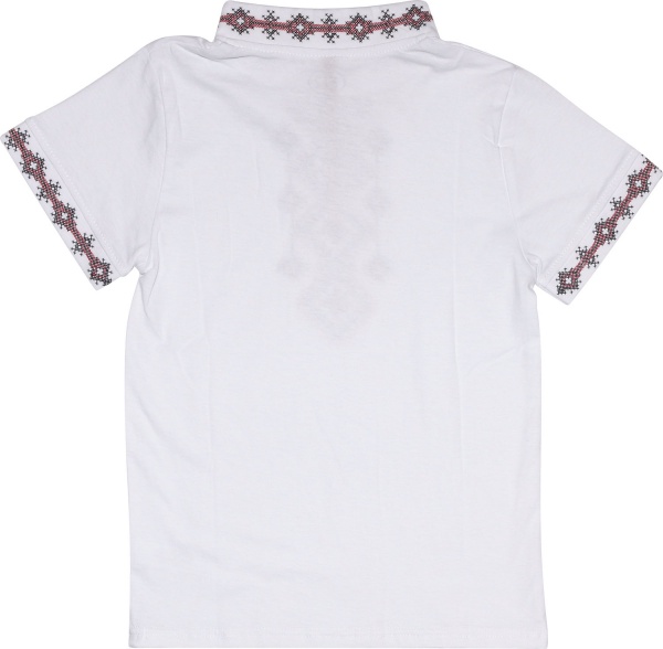 Джемпер для мальчика Фламинго 794-101 р.128 белый 