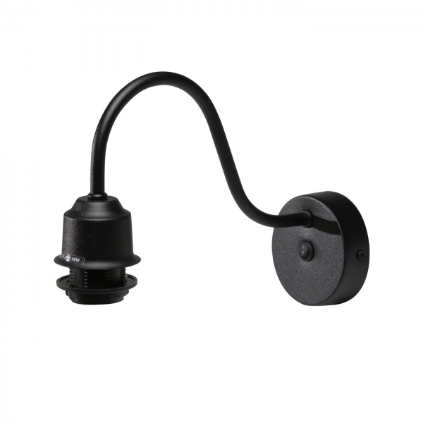 Бра Светкомплект AS 2319 LOFT 1x40 Вт E27 черный 