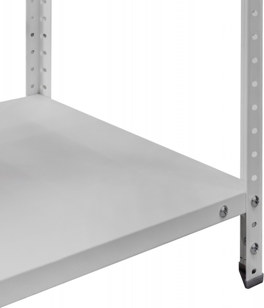 Стеллаж металлический УХЛ-Маш white 2390x950x400 мм металл полка 7 шт. краска 