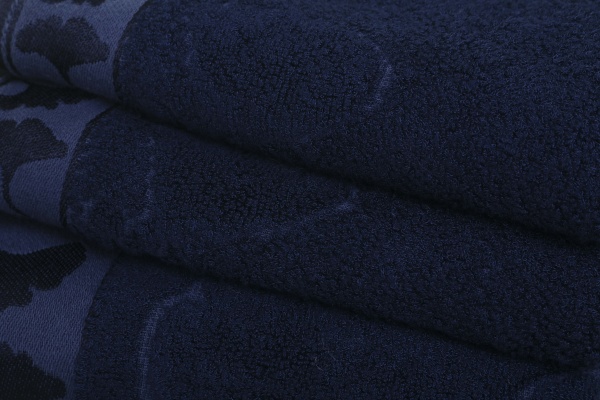 Полотенце махровое Ginko 50x90 см синий Texpol 