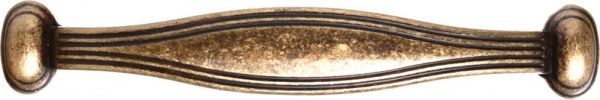 Мебельная ручка DUR 10 G4 96 мм старая бронза DC